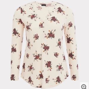 Torrid 3 Waffle Knit Long Sleeve